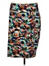 Lularoe Paisley Blue Casual Skirt Size L - photo 1