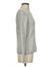 Banana Republic Metallic Silver Pullover Sweater Size XS - photo 4