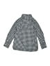 Crewcuts 100% Cotton Checkered-gingham Blue Long Sleeve Button-Down Shirt Size 4 - photo 2