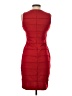 Calvin Klein Solid Red Cocktail Dress Size 2 - photo 2