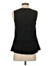 Cooper & Ella 100% Polyester Black Sleeveless Blouse Size XS - photo 2