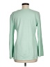 Alfani Green Long Sleeve Top Size M - photo 2