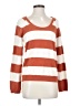 Hem & Thread 100% Nylon Stripes Orange Pullover Sweater Size S - photo 1
