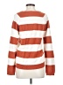 Hem & Thread 100% Nylon Stripes Orange Pullover Sweater Size S - photo 2
