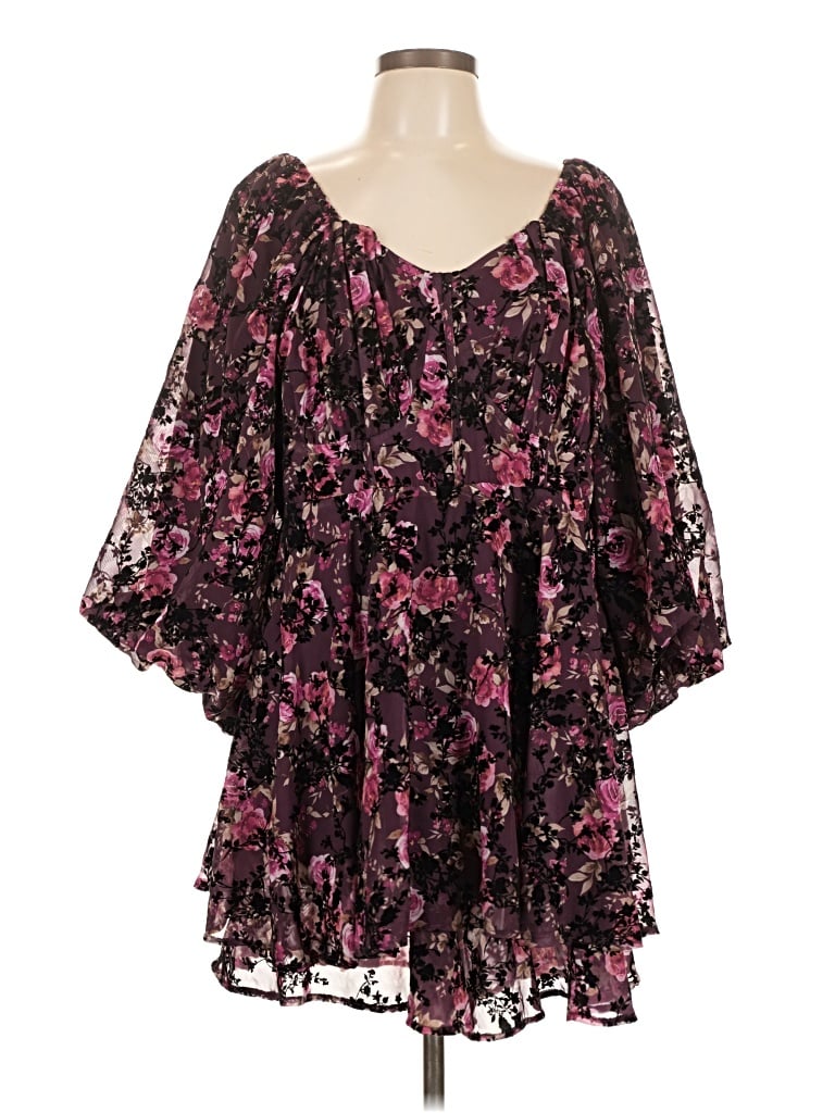Pre-owned Arula Romper In Purple