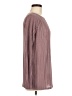 BEAUTIFUL 100% Polyester Pink Burgundy Long Sleeve Blouse Size M - photo 4