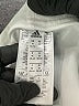 Adidas 100% Polyester Ivory White Track Pants Size M (youth) - photo 3
