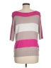 Express One Eleven Color Block Pink Pullover Sweater Size M (estimated) - photo 2