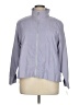 Draper's & Damon's 100% Polyester Purple Cardigan Size XL (petite) - photo 1