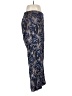 Let Me Be 100% Polyester Paisley Blue Casual Pants Size M - photo 4