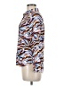 Lefties Animal Print Blue Long Sleeve Blouse Size L - photo 5