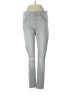 Express Jeans Hearts Gray Jeans Size 4 - photo 1