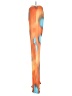 Arthur 100% Polyester Print Orange Casual Pants Size 4 - photo 5