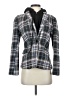 Central Park West 100% Polyester Plaid Gray Blazer Size S - photo 1