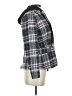 Central Park West 100% Polyester Plaid Gray Blazer Size S - photo 4