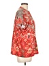 Assorted Brands Paisley Red Short Sleeve Blouse Size L (estimated) - photo 4