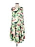 ASOS 100% Polyester Tropical Green Cocktail Dress Size 8 - photo 1