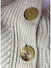 Acne Studios Tan Ivory Wool Pullover Sweater Size L - photo 6