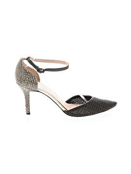 Escarpins Enzo Angiolini En Cuir Noir - Taille 7.5 US - Talon Bloc - Occasion