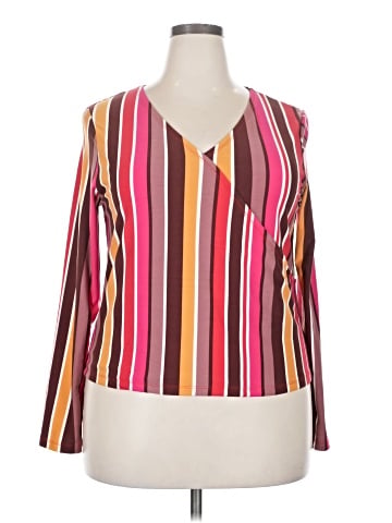 Feathers Long Sleeve Blouse (view 1)