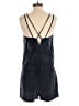 Pam & Gela 100% Tencel Solid Blue Romper Size M - photo 2