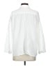 Max Studio White 3/4 Sleeve Button-Down Shirt Size XS - photo 2