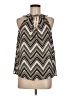 Maurices 100% Polyester Brown Sleeveless Blouse Size M - photo 1