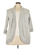 Neiman Marcus Gray Cardigan Size 3X - photo 1