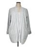 Chloe & Jasmine Gray Cardigan Size 1X - photo 1