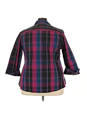 Investments II 3/4 Sleeve Button-Down Shirt (view 2)