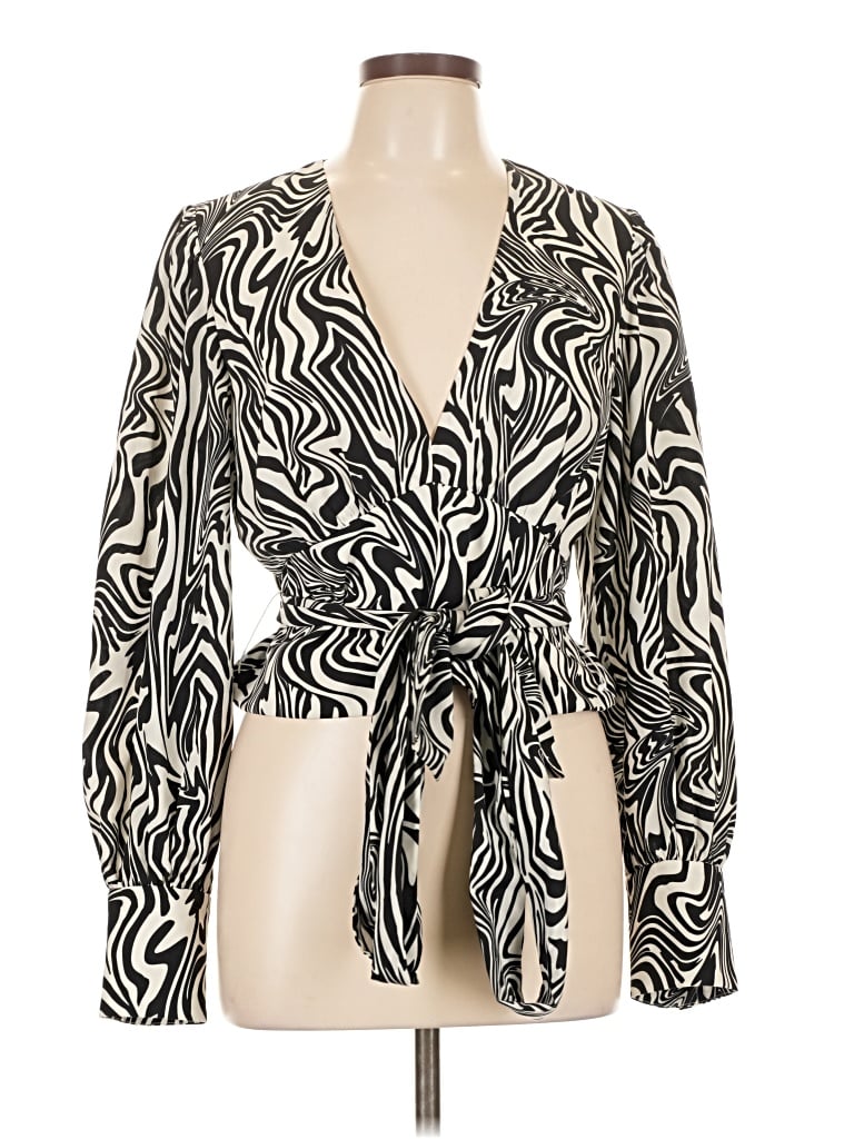 Pre-owned Saunders Collective Kimono In White