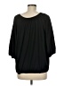 Unbranded Black 3/4 Sleeve Top Size M (estimated) - photo 2