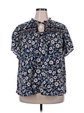 Lane Bryant Short Sleeve Blouse