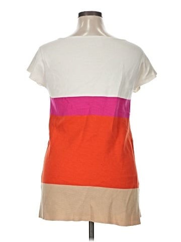 Joan Vass Short Sleeve Top (view 2)