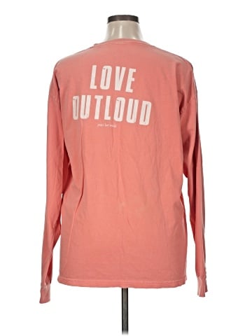 Peace Love World Long Sleeve T-Shirt (view 2)