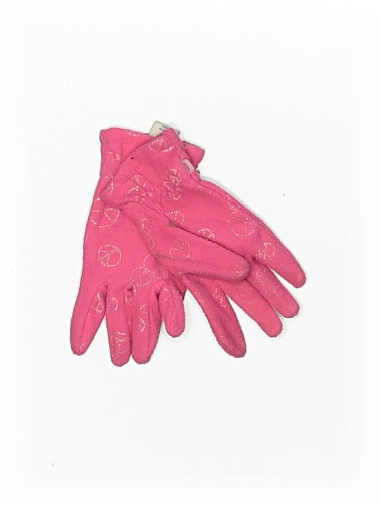 Pre-owned Old Navy Kids' Gloves In Pink