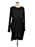 Peruvian Connection Solid Black Casual Dress Size XL - photo 1