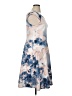 Neiman Marcus Print Blue Cocktail Dress Size 14 - photo 4