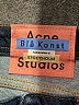 Blå Konst Acne Studios Chevron-herringbone Blue Jeans Size XS - photo 12