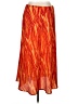 Borcellini 100% Polyester Orange Casual Skirt Size 17 - 18 - photo 1