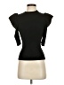 A.L.C. Black Short Sleeve Turtleneck Size S - photo 1