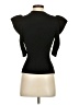 A.L.C. Black Short Sleeve Turtleneck Size S - photo 2