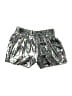 Pam & Gela 100% Polyester Metallic Silver Shorts Size L - photo 1