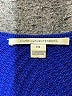 Diane von Furstenberg 100% Wool Blue Poncho Size P - Sm - photo 7