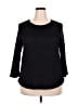 W5 Black 3/4 Sleeve Top Size 2XL - photo 1