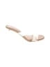 Wild Pair Ivory White Sandals Size 7 1/2 - photo 1