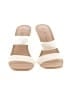 Wild Pair Ivory White Sandals Size 7 1/2 - photo 2