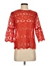 Zara Red 3/4 Sleeve Blouse Size XS - photo 1