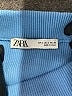 Zara Solid Blue Casual Skirt Size S - photo 4