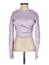 Zara Purple Long Sleeve Top Size S - photo 1